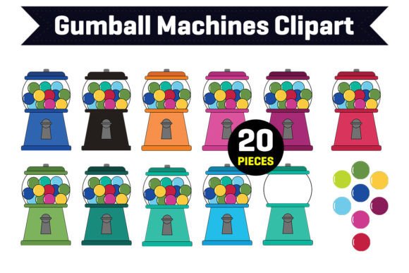 Download Gumball Machines Clipart - Premium Resources