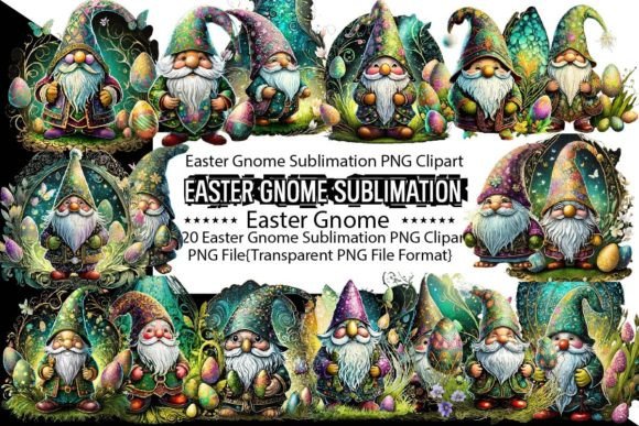 Download Easter Gnome Sublimation Bundle - Easter gnome sublimation Collection