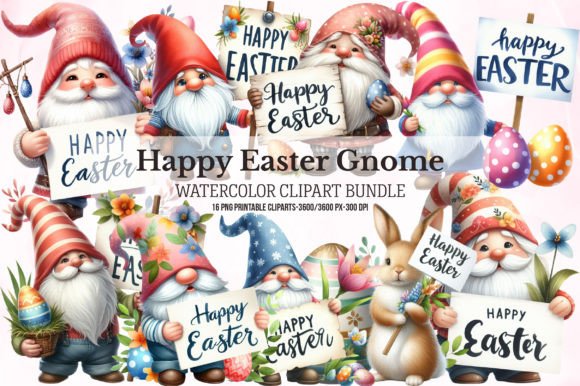Download Happy Easter Gnome Sublimation - Easter gnome sublimation Collection
